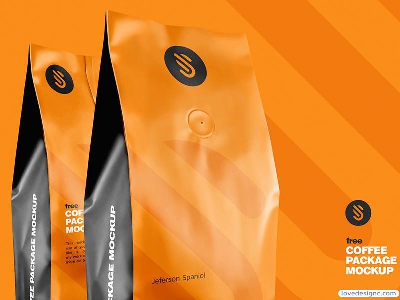 咖啡包装 Coffee Package Mockup PSD-0380-爱设计爱分享c
