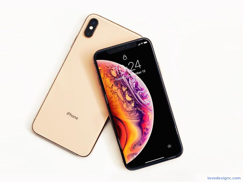 免费iPhone XS 样机源文件下载-爱设计爱分享c