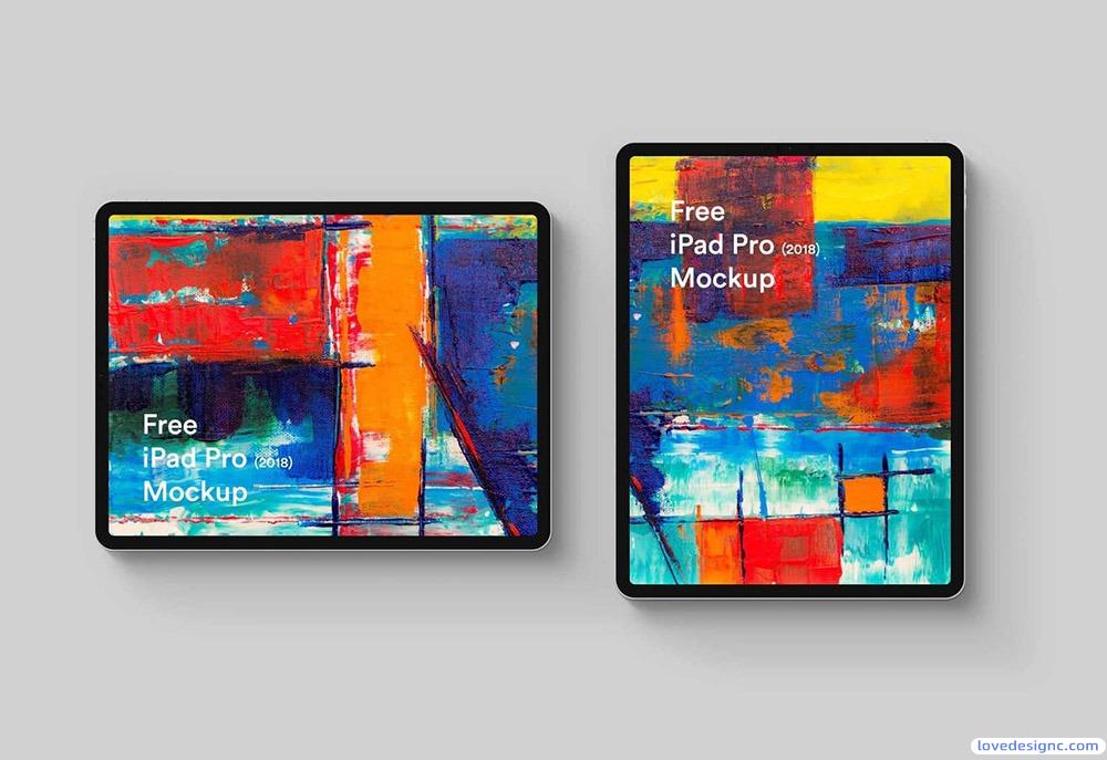 iPad Pro 2018 样机-爱设计爱分享c