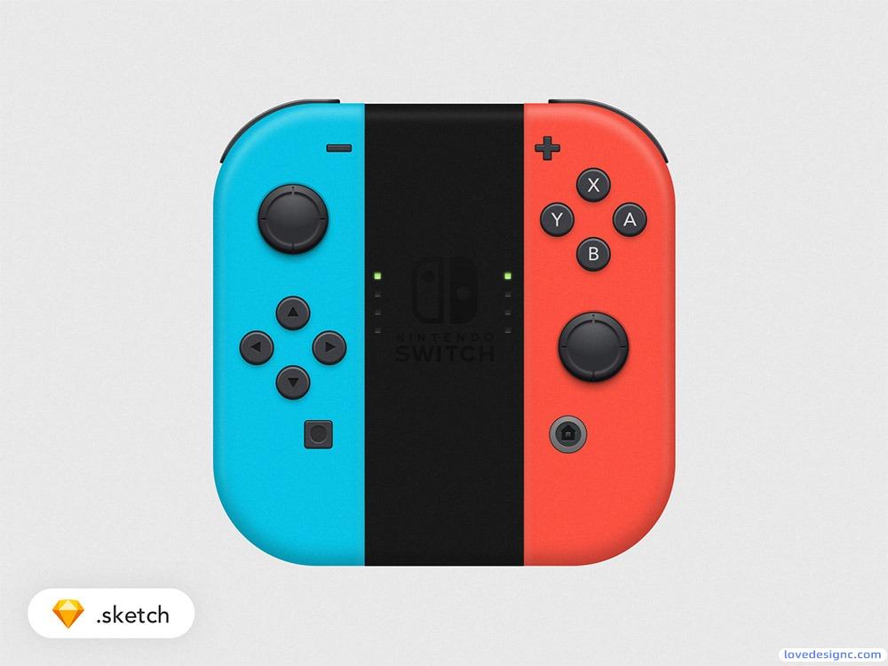 Switch icon Sketch-爱设计爱分享c