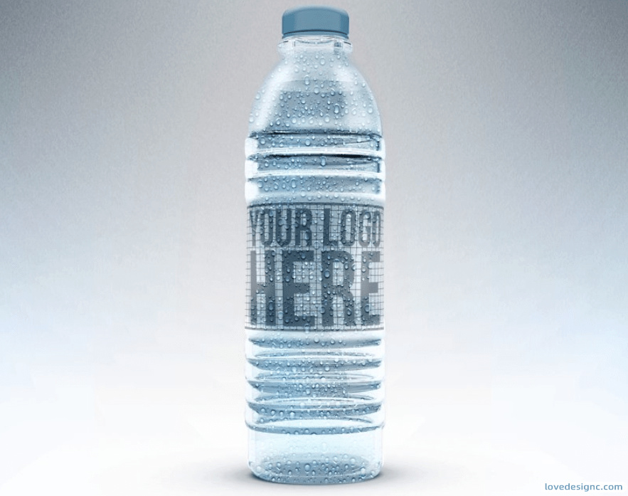 塑料瓶饮料矿泉水瓶样机-爱设计爱分享c