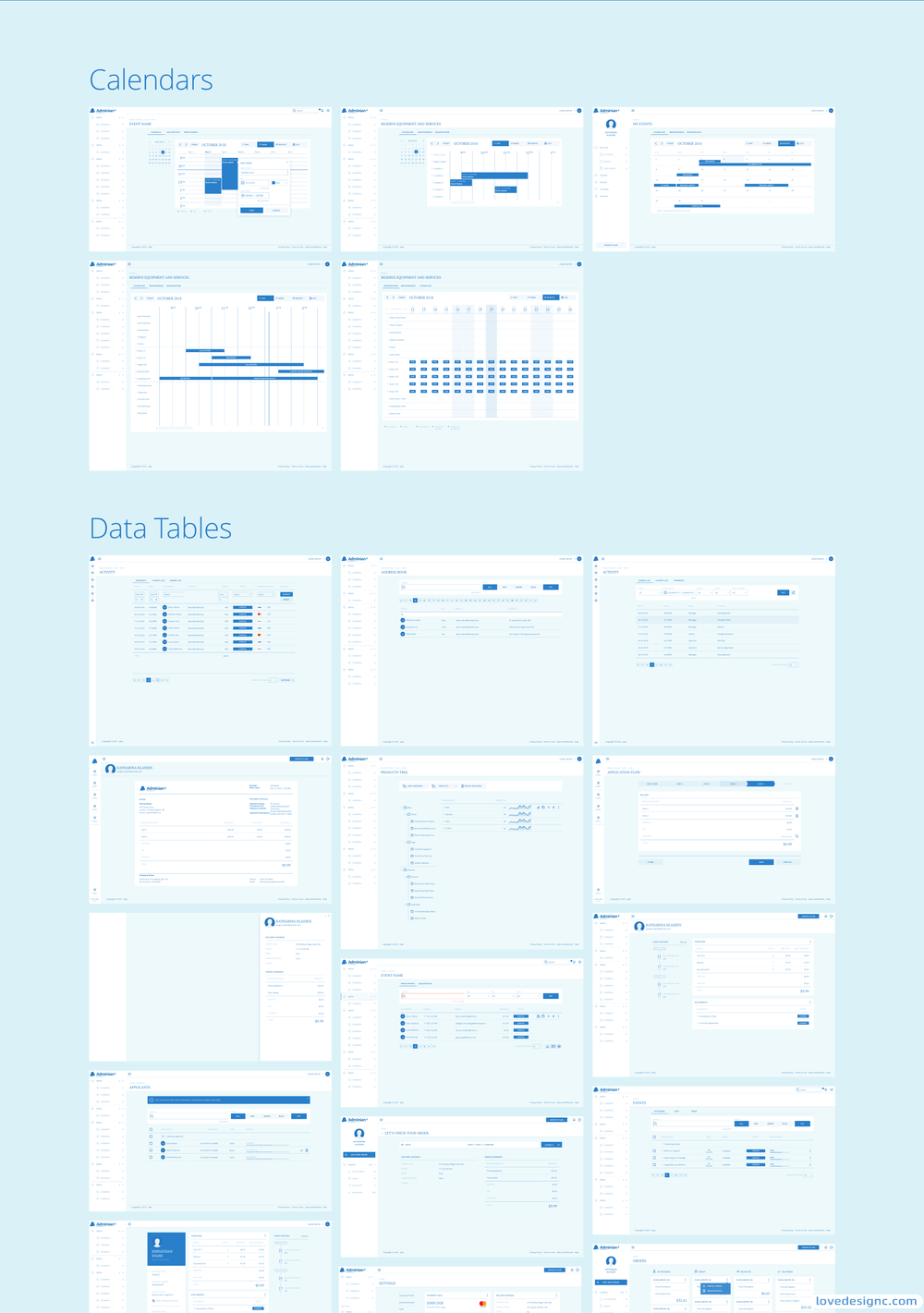 55个Web App快速原型设计线框套件优质设计素材下载(提供Sketch格式下载）-爱设计爱分享c